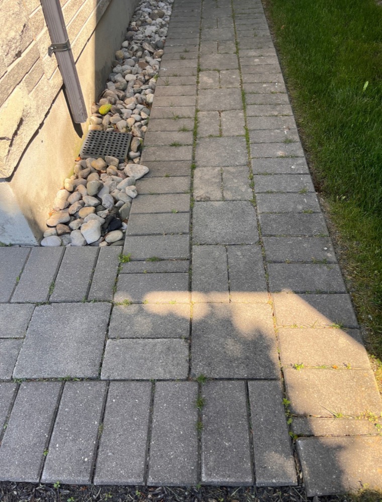 Project 13 before power washing in London, Ontario
