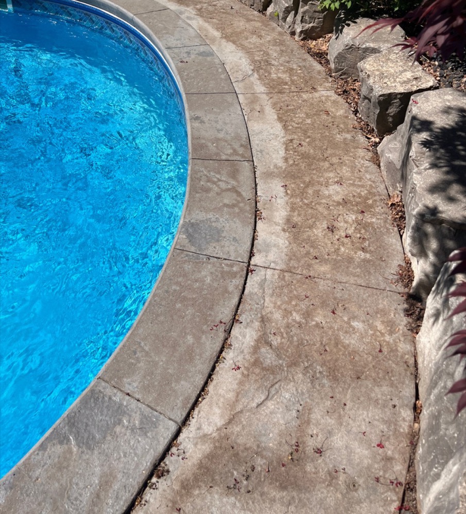 Project 14 before power washing in London, Ontario