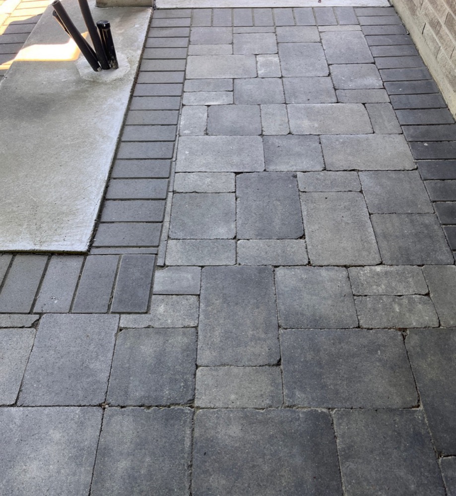 Project 9 after power washing in London, Ontario