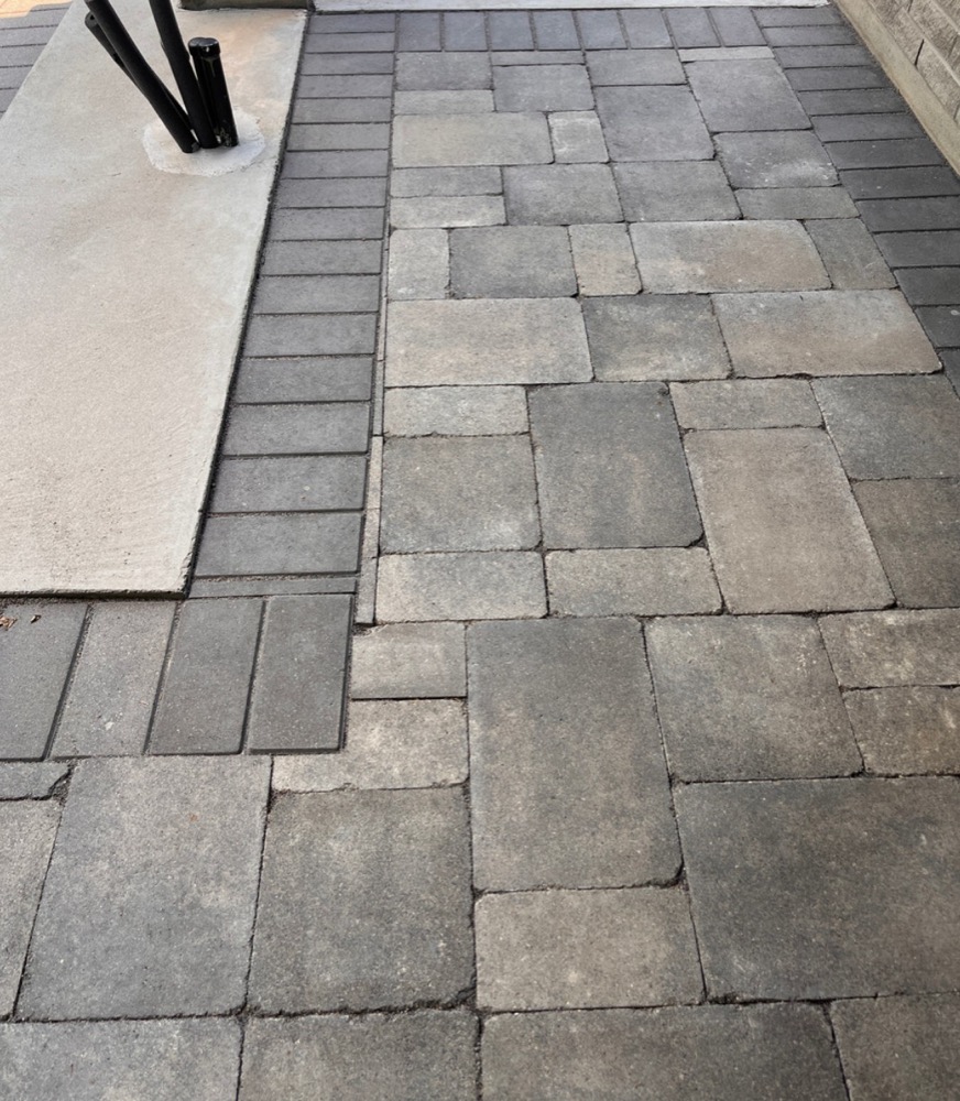 Project 9 before power washing in London, Ontario